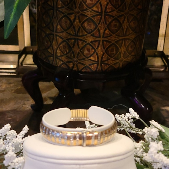 Love Earth Jewelry Love Earth Gold Silver Bracelet Poshmark